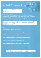 1st Be-Pics Research Day, UCL Brussels
